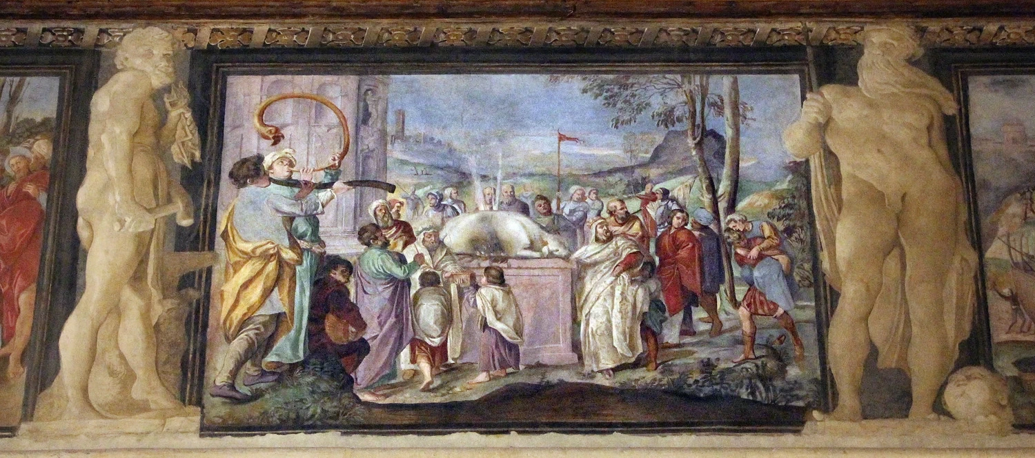 Fregio di Giasone e Medea - sacrifcio di pelia